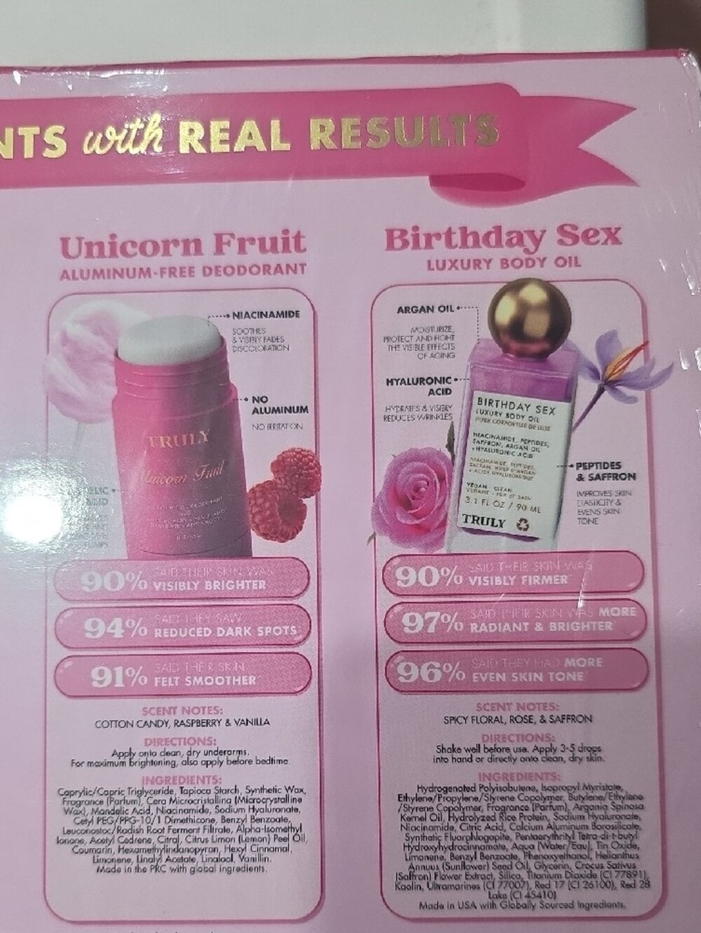 TRULY Pink Skincare Gift Set with Gold Accents - Picture 3 of 3